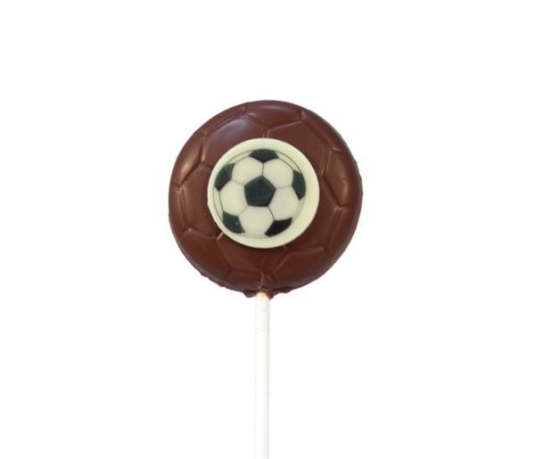 Lutscher Fußball mini aus Schokolade